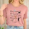 Cat With Music Note Teacher Shirt