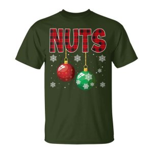 Chest Nuts Matching Chestnuts Christmas Couples Nuts Unisex T-Shirt