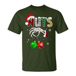 Chestnuts Christmas Chest Nuts Xmas Couple Matching Costume Unisex T-Shirt