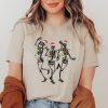 Christmas Skeleton Dance Jolly Funny Holiday Xmas Party Shirt ETS1095