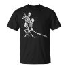 Couple Dancing Skeletons Vintage Day Of Thedead Halloween Dancing Funny Gifts Unisex Unisex T-Shirt