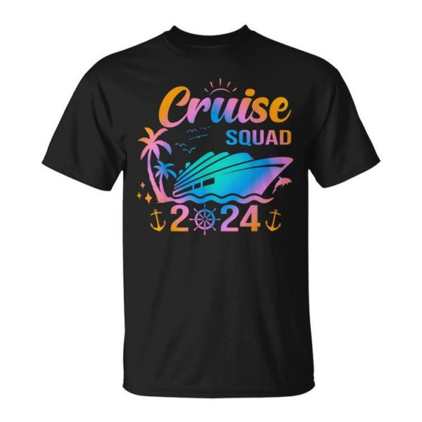 Cruise Squad 2024 Navigating Summer Together Unisex T-Shirt