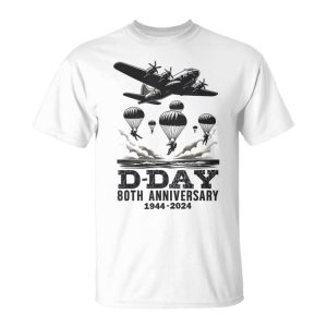 D Day 80Th Anniversary T D Day Costumes For Women Unisex T-Shirt