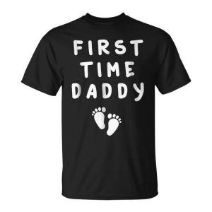 Father First Time Dad Husband Fatherhood Unisex Unisex T-Shirt