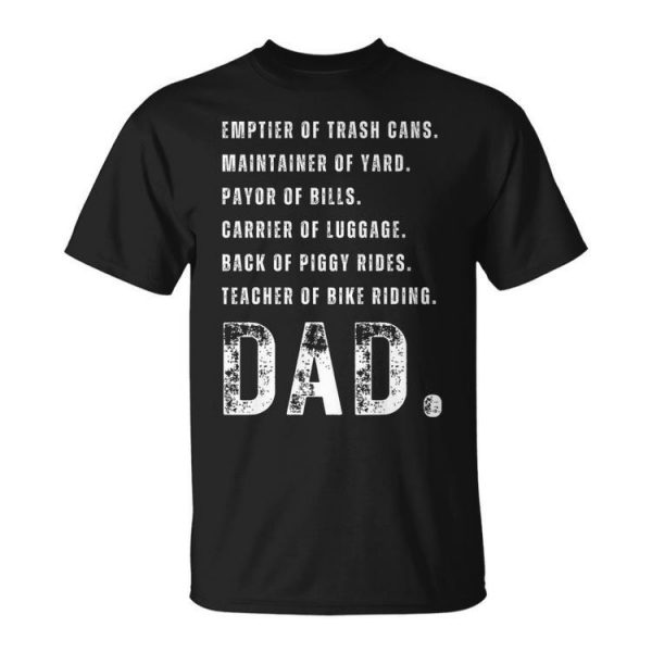 Goat Dad Best Dad Ever Gift For Dad Husband Fathers Funny Unisex Unisex T-Shirt