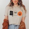 Halloween Boo Spider Ghost Pumpkin Toddler Kids Halloween Shirt ETS1091