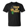 Halloween Trick Or Cheat Let Husband Watch Swingers Women Unisex Unisex T-Shirt