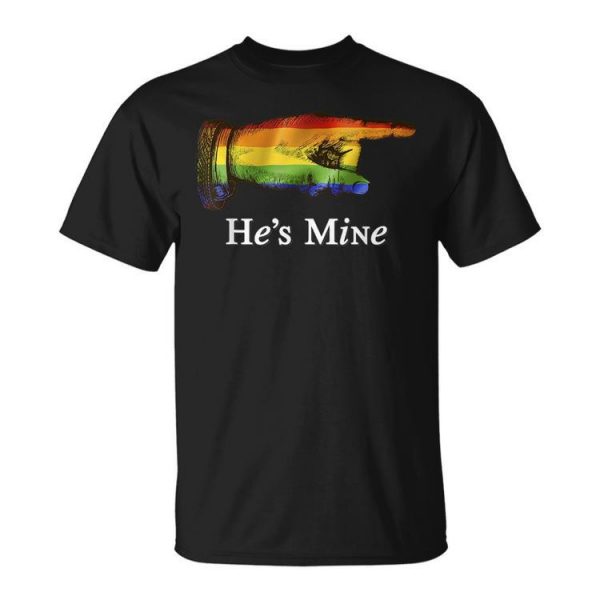 Hes Mine Gay Couple - Im His Matching Unisex Unisex T-Shirt