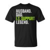 Husband Dad IT Support Legend Network Admin Funny Office Unisex Unisex T-Shirt