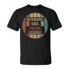 Husband Dad Veena Legend Vintage Fathers Day Unisex T-Shirt