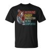 Husband Daddy Protector Hero Carpenter Dad Father's Day Unisex T-Shirt