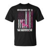 Husband Of A Warrior Breast Cancer Awareness Support Squad Unisex Unisex T-Shirt