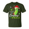 I Found The Pickle Christmas Pickles Xmas Love Couples Unisex T-Shirt