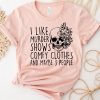 I Like Murder Shows Comfy Clothes True Crime Halloween Scream Shirt ETS1037