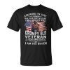 I'm A Spoiled Wife Of A Grumpy Old Veteran Husband Wife Unisex T-Shirt