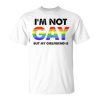 Im Not Gay But My Girlfriend Is Funny Couple Lesbian Pride Unisex Unisex T-Shirt