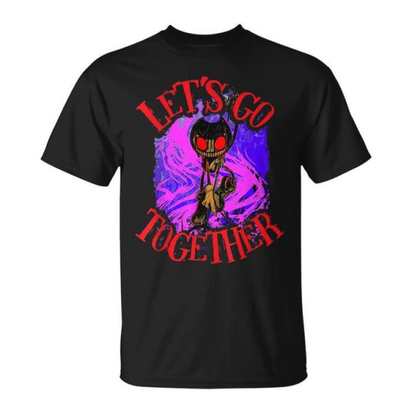 Lets Go Together BENDY Horror Halloween Unisex Unisex T-Shirt