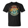 Leveling Up To Husband 2023 Leveled Up Promoted Gamer Hubby Unisex Unisex T-Shirt