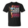 Line Dancing Dance Teacher Husband Wife Hello Line Dance Gift For Women Unisex Unisex T-Shirt