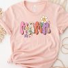 Mama Retro Flowers Cute Funny Mother's Day Mom Gift Tee ETS1130