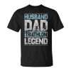 Marathon Husband Dad Triathlon Legend Triathlon Mens Gift For Women Unisex Unisex T-Shirt