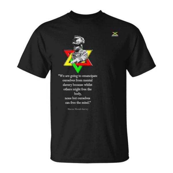 Marcus Mosiah Garvey Quote Jamaican National Hero Unisex T-Shirt