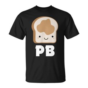 Matching Set Peanut Butter And Jelly Couples Friend Unisex T-Shirt