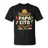 Mens Papacito Family Cinco De Mayo Matchin Couple Mexican Dad Men Unisex Unisex T-Shirt