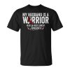 My Husband Is A Warrior Oral Head & Neck Cancer Awareness Unisex T-Shirt