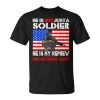 My Nephew My Soldier Hero Proud Army Aunt Military Family Unisex Unisex T-Shirt