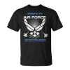 Proud Air Force Brother Great Hero Patriotic American Gift Gift For Mens Unisex Unisex T-Shirt