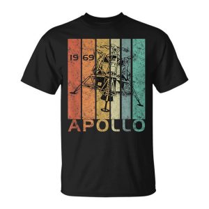 Retro Apollo 11 50Th Anniversary Moon Landing 1969 2019 Unisex T-Shirt