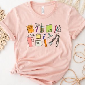 Retro Comfort Teacher Vintage Cute Teacher Appreciation Shirt ETS1057