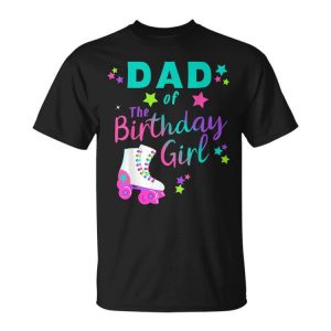 Roller Skate Birthday Mom Matching Family Group Outfit Unisex Unisex T-Shirt