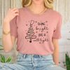 Shine Bright Christmas Nurse Call Light Cute Nurse Xmas Tee ETS1024