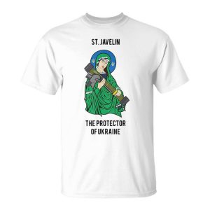 St Javelin Nla The Protector Of Ukraine I Stand For Ukraine Ukraine Funny Gifts Unisex Unisex T-Shirt