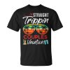 Straight Trippin Couples Vacation Travel Honeymoon Matching Unisex T-Shirt