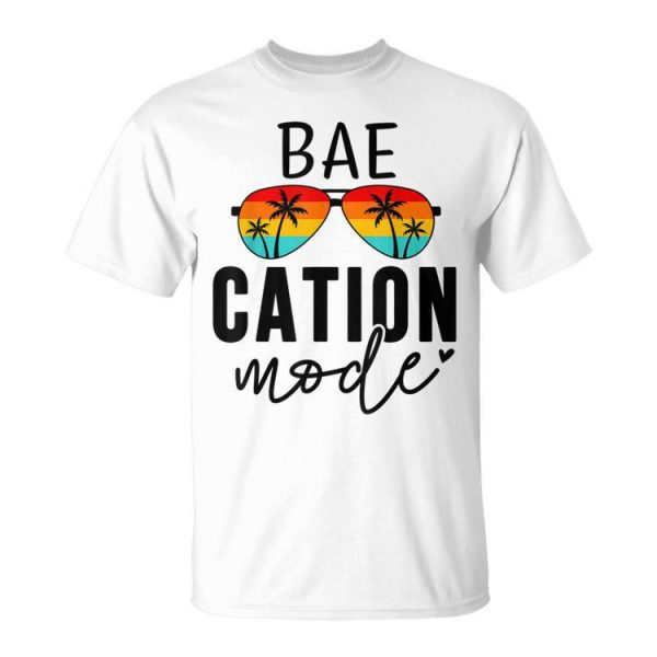 Vacation Summer Cute Couples Matching Baecation Mode Unisex Unisex T-Shirt