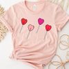 Valentine's Day Lollipop Cute Valentine's Day Heart Gift Shirt ETS1108