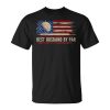 Vintage Best Husband By Par American Flag GolfGolfer Gift Unisex Unisex T-Shirt