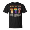 We Rise Together Lgbt Fort Lauderdale Pride Florida Unisex Unisex T-Shirt