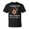 Work Anniversary 4 Years Four Years Stupid Donut Unisex Unisex T-Shirt