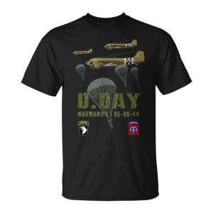 Ww2 Dday Anniversary Allied Invasion Normandy Unisex Unisex T-Shirt