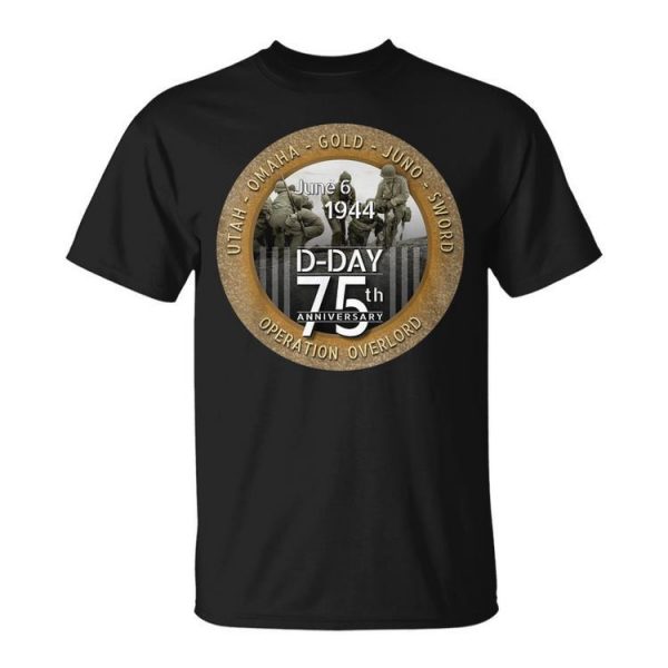 Wwii D-Day 75Th Anniversary T Shirt Utah Beach Rescue Tee Unisex Unisex T-Shirt