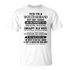 Yes Im A Spoiled Husband But Not Yours I Am The Property Of Unisex Unisex T-Shirt